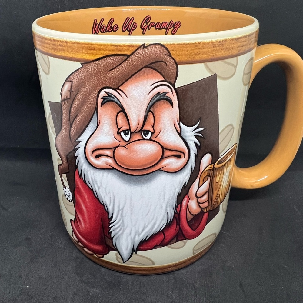 Disney’s wake up “Grumpy”  extra large coffee mug
